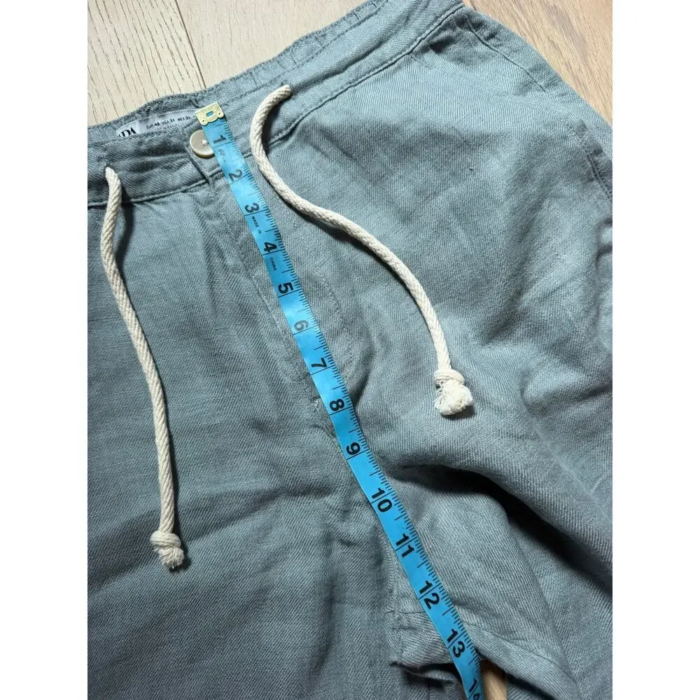 ZARA Men’s Linen Drawstring Pants Size 31